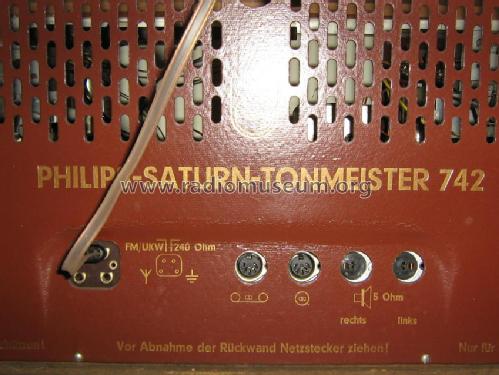 Saturn Tonmeister B7D42AS; Philips Radios - (ID = 447702) Radio