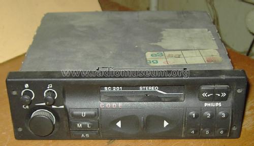 SC201; Philips Radios - (ID = 1248096) Car Radio