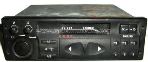 SC201; Philips Radios - (ID = 777350) Car Radio