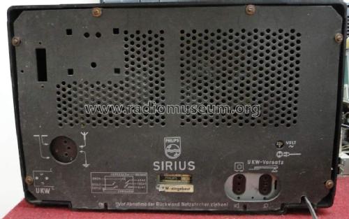 Sirius BD400A-08; Philips Radios - (ID = 1025933) Radio