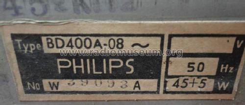 Sirius BD400A-08; Philips Radios - (ID = 1025937) Radio