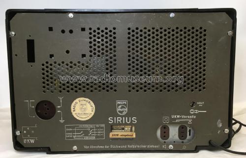 Sirius BD400A-08; Philips Radios - (ID = 2113247) Radio