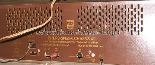 Spezialchassis 411 B4DZ11A /01; Philips Radios - (ID = 436498) Radio