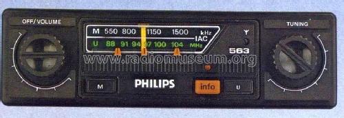 Sprint 563 Info; Philips Radios - (ID = 1764008) Car Radio