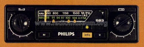 Sprint 563 Info; Philips Radios - (ID = 961905) Car Radio