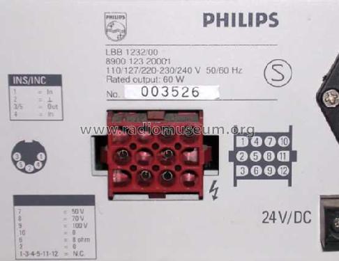 SQ20 Mischverstärker LBB 1232 /00; Philips Radios - (ID = 704453) Ampl/Mixer