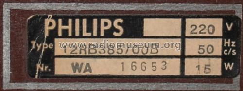 Stella 12RB385; Philips Radios - (ID = 482197) Radio