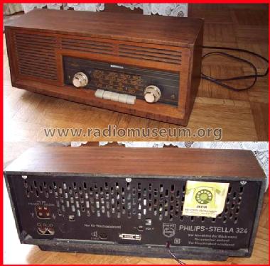 Stella 324 B3D24A; Philips Radios - (ID = 25782) Radio