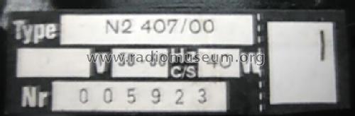 Stereo-Cassetten-Recorder N2407 /00 /15 /16 /19; Philips - Österreich (ID = 806700) R-Player