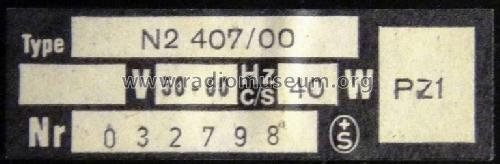 Stereo-Cassetten-Recorder N2407 /00 /15 /16 /19; Philips - Österreich (ID = 703452) R-Player
