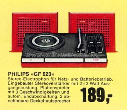 Stereo-Electrophon GF623; Philips Radios - (ID = 1763199) R-Player