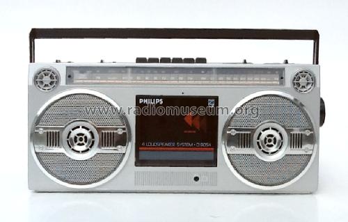 Stereo-Radio-Recorder D8054; Philips Radios - (ID = 1691492) Radio