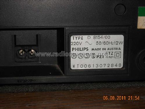 Stereo-Radio-Recorder D8154; Philips Radios - (ID = 1049434) Radio