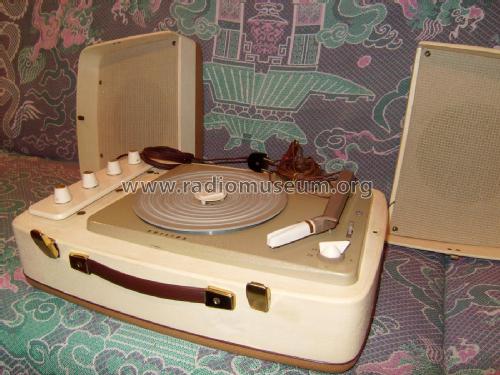 Stereo-Verstärkerkoffer SK100 NG1365 ; Philips Radios - (ID = 2199635) Sonido-V