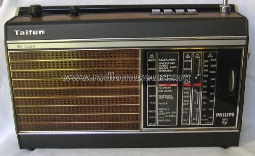 Taifun de Luxe 22RL496/22R; Philips Radios - (ID = 1480614) Radio