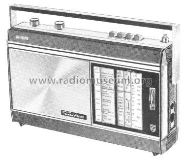 Taifun de Luxe 22RL496/22R; Philips Radios - (ID = 170264) Radio
