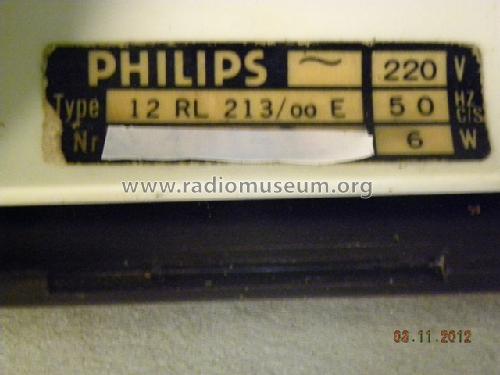 Tamina de Luxe 12RL213; Philips Radios - (ID = 1333276) Radio