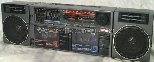 Tandem-Sound-Machine D8458; Philips Radios - (ID = 2304435) Radio