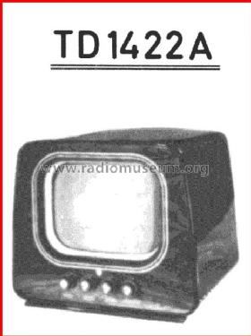 TD1422A; Philips Radios - (ID = 35361) Televisore