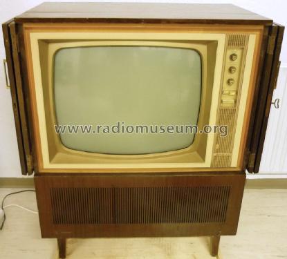 Tizian-L-Kombinations-Truhe 23RD392A Ch= P3 + B5DZ33A/01; Philips Radios - (ID = 2239556) TV Radio