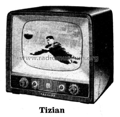 Tizian ; Philips Radios - (ID = 314295) Television