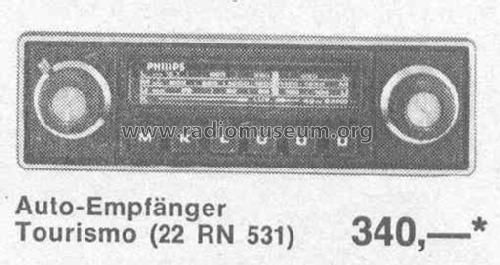 Tourismo 22RN531/22; Philips Radios - (ID = 380322) Car Radio