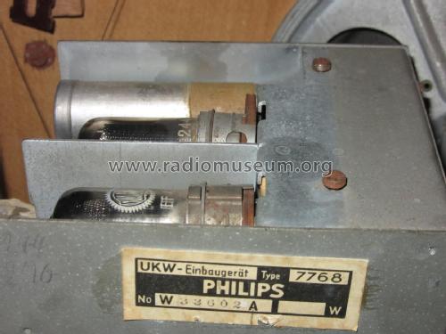 UKW-Einbaugerät 7768; Philips Radios - (ID = 2873441) Adattatore