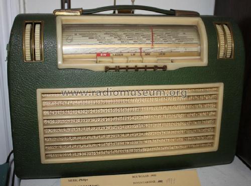 UKW-Koffersuper LD452AB; Philips Radios - (ID = 1784334) Radio