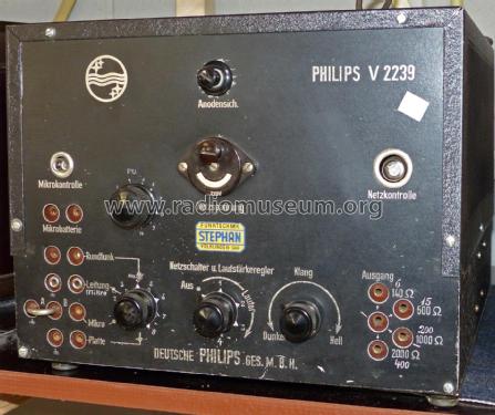 V-2239; Philips Radios - (ID = 2109846) Ampl/Mixer