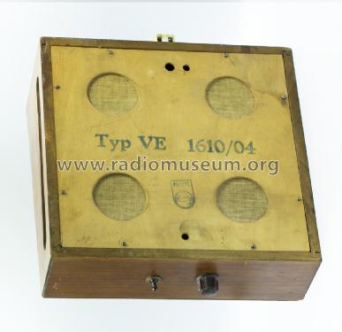 VE1610; Philips Radios - (ID = 2363645) Speaker-P