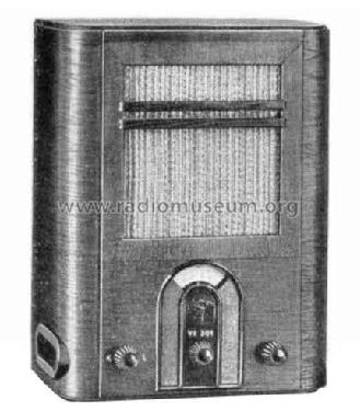VE301B2; Philips Radios - (ID = 1221349) Radio