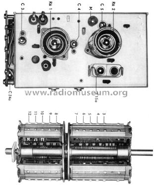 VHF Kanalwähler - VHF Channel Selector KR 361 52; Philips Radios - (ID = 1871525) mod-past25