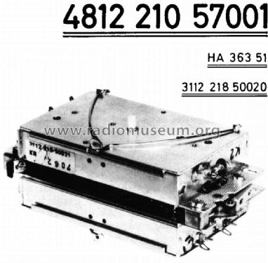 VHF/UHF-Kanalwähler Pi 1 - 4812 210 57001- HA 363 51 - 3112 218 50020; Philips Radios - (ID = 1885672) Converter