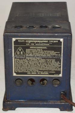 Wechselstrom-Netzanode 3009; Philips Radios - (ID = 2197432) Aliment.