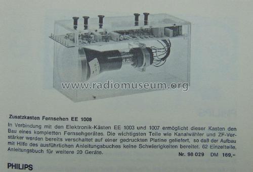 Zusatzkasten Fernsehen EE 1008; Philips Radios - (ID = 2442028) Kit