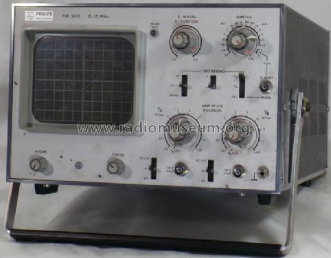 Zweikanal-Oszilloskop PM3110; Philips Radios - (ID = 1411876) Ausrüstung
