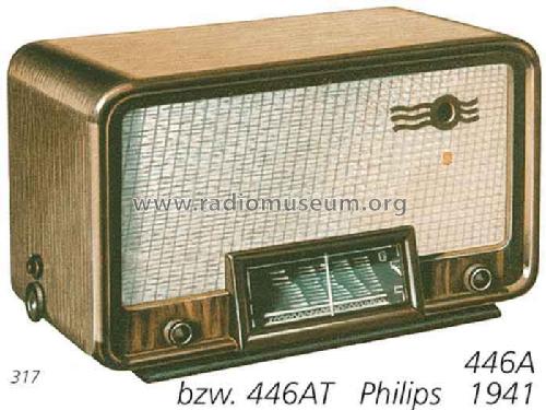 446AT; Philips - Schweiz (ID = 711552) Radio