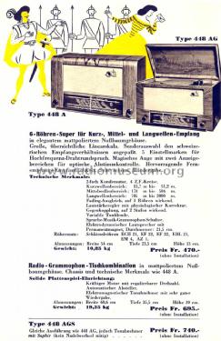 448 A; Philips - Schweiz (ID = 1048808) Radio