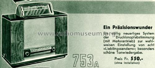 753A; Philips - Schweiz (ID = 1402223) Radio