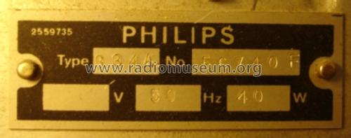 834A ; Philips - Schweiz (ID = 138899) Radio