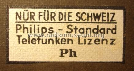 834A ; Philips - Schweiz (ID = 138900) Radio