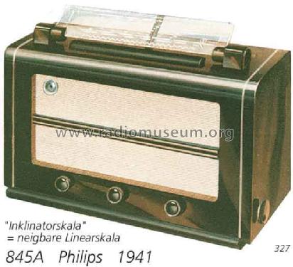 845 A; Philips - Schweiz (ID = 2211) Radio