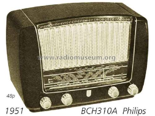 BCH310A; Philips - Schweiz (ID = 2238) Radio