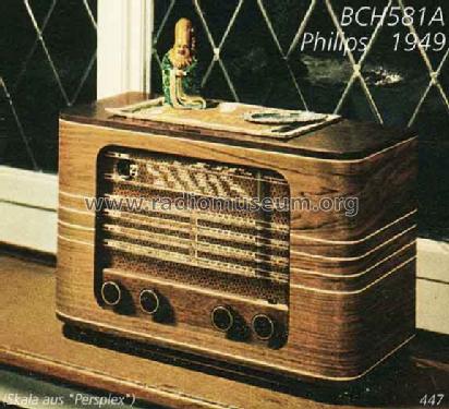 BCH581A; Philips - Schweiz (ID = 2225) Radio