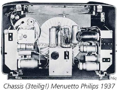 Menuetto 461A-04; Philips - Schweiz (ID = 2193) Radio