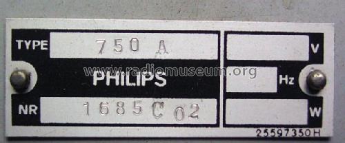 Romanza 750A; Philips - Schweiz (ID = 733588) Radio