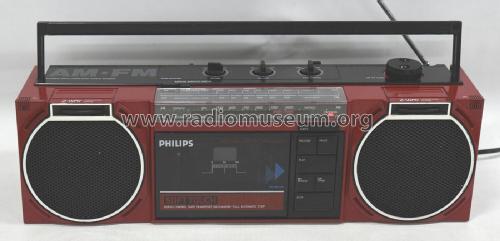 2 Band Stereo Radio Cassette Recorder D8047 /10L; Philips, Singapore (ID = 3184759) Radio