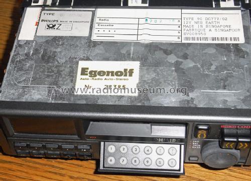 777 90DC777 /02; Philips, Singapore (ID = 1348733) Car Radio