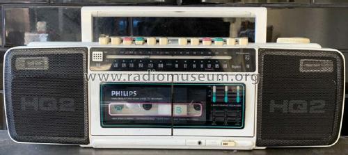 Dual Deck Stereo Radio Cassette Recorder D8199 /10B; Philips, Singapore (ID = 2680297) Radio