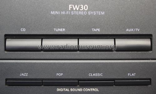 Mini Hi-Fi Stereo System FW30 /22; Philips, Singapore (ID = 1420300) Radio
